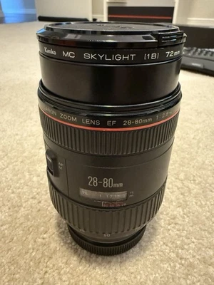 +3 Canon EF 28-80mm f2.8-4 L USM AF Lens For EOS EF Mount JAPAN F791 - Image 1 of 4