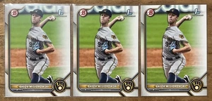🔥🔥🔥🔥 3 2022 Bowman Draft Jacob Misiorowski 1° Bowman Prospect #BD-132 - Foto 1 di 8
