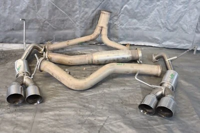2015-2021 SUBARU WRX STI EJ257 2.5L NAMELESS CAT-BACK EXHAUST SYSTEM ASSY #2617 - Image 1 of 4