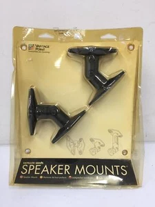 Vantage Point Model SATP-B Black Satellite Series Speaker Mounts - Picture 1 of 7