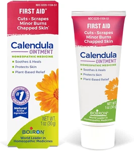 Boiron Calendula Ointment for Relief from Minor Burns, Cuts Scrapes Insect Bites - Picture 1 of 9