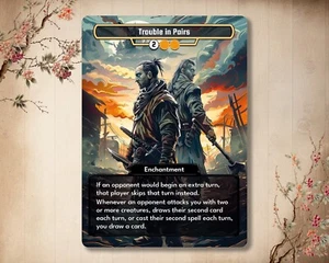 Trouble in Pairs #1 - High Quality Custom Card [ Alternative Custom Art ] - Picture 1 of 1