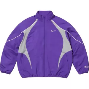 Nike Supreme Track Jacket Purple Size M, On Hand Ships ASAP - Picture 1 of 2