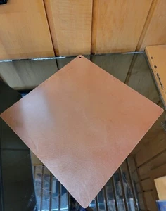 1/8” Thick Pure Copper Heat Diffuser 12”Square Stove Topper Defrost Plate - Picture 1 of 3