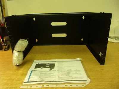 6u 13,75 pulgadas Soporte de montaje en pared profundo para panel de conexión parte # montaje en pared 6 Foto 1 de 4