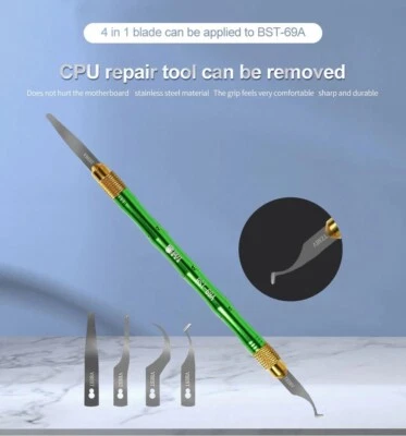 Glue Remover Green 69A+ CPU-Precision Electronic Repair Tool, Professional Grade - Image 1 of 4