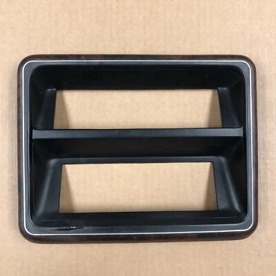 Ford F150 F250 F350 1987-1991 Bronco tablero de madera radio control de clima bisel Foto 1 de 4