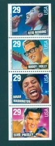 US 2737b Legends of American Music, Strip/4, Mint NH - Picture 1 of 1