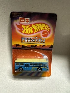 Hot Wheels LEO Bus Premium Bank of America Red ❤ Collectors Item 1982 India - Picture 1 of 12