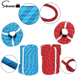 Cuerda trenza de poliéster de 3/8 pulgadas x 100 pies 3520 libras que rompe cuerda fuerte - Imagen 1 de 11