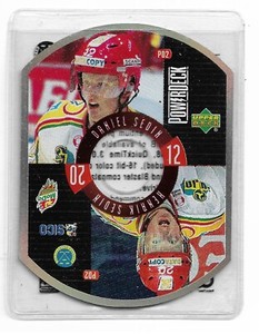 1999-00 Upper Deck Swedish Hockey League Powerdeck #PD2 Daniel & Henrik Sedin