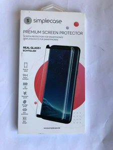 SIMPLECASE PREMIUM GLASS SCREEN PROTECTOR FOR SAMSUNG S9 - Picture 1 of 2