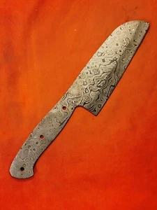 ALABAMA DAMASCUS STEEL BILLET BLADE BLANK, KNIFE MAKING SUPPLIES - 11" OAL - Picture 1 of 4