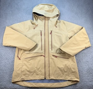 Backcounty Cardiac Goretex Pro Giacca Uomo 2X Grande Stella Marina Beige Recco 3 Strati - Foto 1 di 20