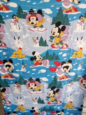 noël drap housse de couette mickey Disney France - Photo 1/4