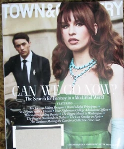 Town & Country magazine May 2022 Issue Ivy Getty, Tom Blyth on cover NEW UNREAD - Imagen 1 de 1