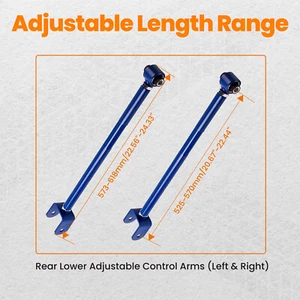 Adjustable Rear Camber Kit For BMW E46 323 325 328 330 M3 1992-1997 - Imagen 1 de 12