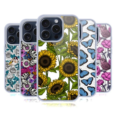 OFFICIAL KATERINA KIRILOVA FLORAL PATTERNS SOFT GEL CASE FOR APPLE iPHONE PHONES Foto 1 de 4