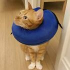 Dog Puppy Cat Pet Vet Inflatable Collar Post Surgery Lampshade Cone Neck Injury