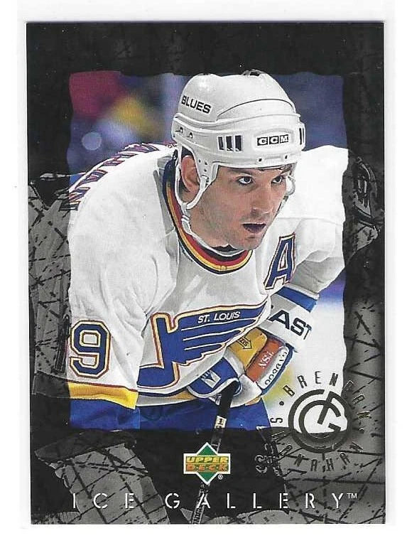 1994-95 Upper Deck Hockey *Ice Gallery* insert card #IG4 Brendan Shanahan