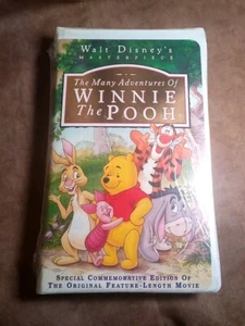 SEALED Disney's The Many Adventures of Winnie the Pooh VHS 1996 Masterpiece New - Picture 1 of 4