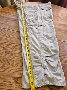 Cato Damen Cargohose leicht hellbeige Baumwolle Größe 16W - Bild 1 von 24