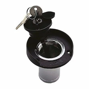 Perko Locking Gas Fill For Hose 1399DP0CHR Chrome Plated Zinc Alloy & Blk Plstc - Bild 1 von 10