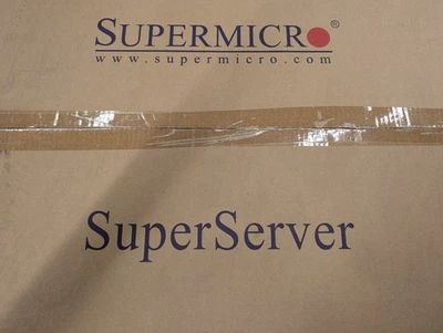 New, SuperMicro, SYS-5029P-WTR, Xeon Silver 4208 Proc, 6x8GB DDR4, 2x480GB, 6x2T - Image 1 of 3