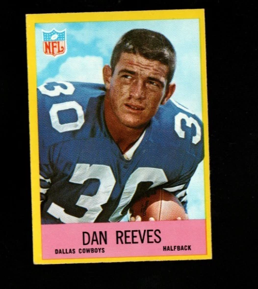 8052* 1967 Philadelphia # 58 Dan Reeves RC Ex-Mt - Image 1 of 2