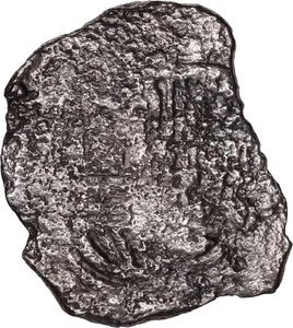 Concepcion Shipwreck (1641) MEXICO Mexico City Silver Cob 8 Reales with COA 1176 - Picture 1 of 4