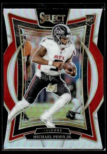 Michael Penix Jr. 2024 Panini Select Silver Prizm RC #80 Rookie Card - Picture 1 of 2