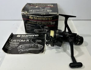 Vintage Shimano Spinning Fishing Reel SpeedMaster CX2500SQ Custom X with Box - Picture 1 of 8