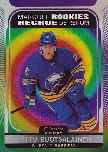 2021-22 O-Pee-Chee Platinum Rainbow Color Wheel #219 Arttu Ruotsalainen - Image 1 of 1