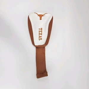 Cubierta para conductor de golf Longhorns de la Universidad de Texas de la NCAA - Imagen 1 de 3