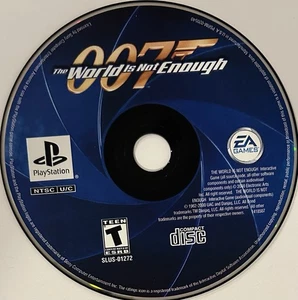 World Is Not Enough (Sony PlayStation 1, PS1) SOLO DISCO | SIN SEGUIMIENTO | M625 - Imagen 1 de 1