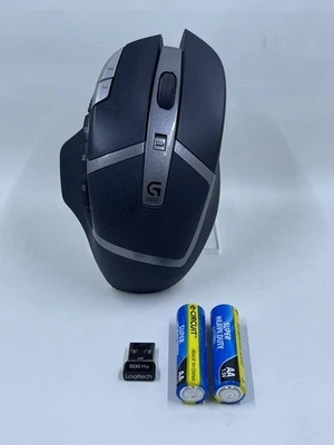 Logitech G602 Black 11 Programmable Buttons Wireless Gaming Mouse w/ Dongle - Image 1 of 4