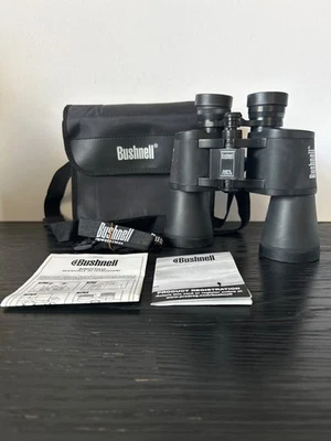 Bushnell Insta Focus 20x50 binocolo custodia e cinghia caccia avvistamento - Immagine 1 di 4