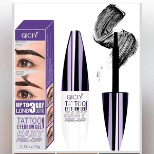 Neu mit Etikett Easy Peel Off Augenbrauen Gel Tönungsset wasserdicht langlebig Augenbraue schwarz - Bild 1 von 12