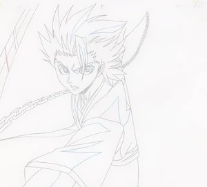 Bleach Original Production Animation Art, Anime Genga Douga Cel Toshiro #5 - Picture 1 of 1