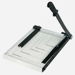 HEAVY DUTY PROFESSIONAL A4 PAPER GUILLOTINE CUTTER TRIMMER MACHINE HOME OFFICE - Picture 1 of 5