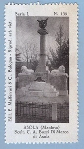 ER7087 Erinnofili propaganda Monumenti ai Caduti: I-139 Asola (MN) - Bild 1 von 1