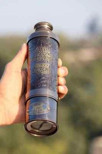 Personalised Brass Portable Telescope || Royal Brass Telescope - Picture 1 of 5