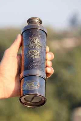 Personalised Brass Portable Telescope || Royal Brass Telescope - Image 1 of 4