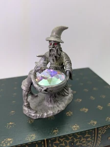 Zinn Spoontiques MR911 Zauberer und Junge blicken in Kristallkessel - Bild 1 von 10