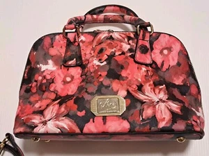 Leona By Leona Edmiston Red Floral Bag - Picture 1 of 6