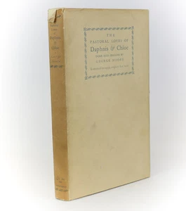 George Moore The Pastoral Loves of Daphnis & Chloe 1924 1st Ed, signed, w/ DJ - Picture 1 of 7