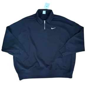 Felpa Nike donna in pile Pheonix - Nera - M - Nuova con etichetta - Foto 1 di 5