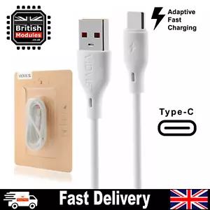 Tipo C USB-C Carga Rápida Tipo C Cable Cargador Teléfono Cable Android VidVie - Imagen 1 de 8