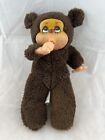 VINTAGE Chadwick Miller Monkey Bear Plush Toy Animal 10” Monchichi Knock Off