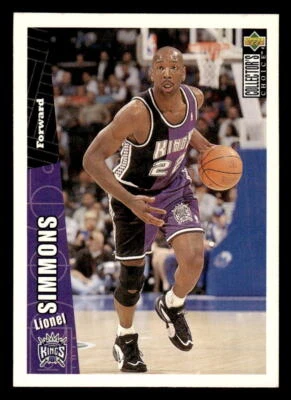 1996-97 Collector's Choice #323 Lionel Simmons - Image 1 of 2